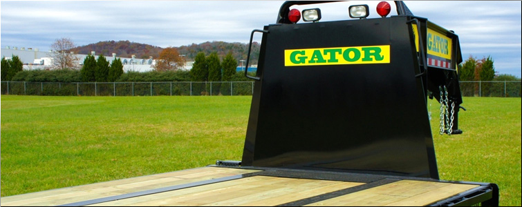 Flat Bed Gooseneck Equipment Trailer | EQUIPMENT TRAILER - 40 FT FLAT BED GOOSENECK TRAILERS FOR SALE  Gallia County, Ohio