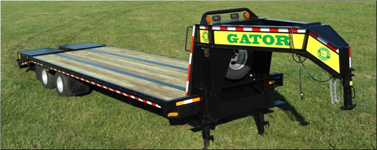 GOOSENECK TRAILER 30ft tandem dual - all heavy-duty equipment trailers special priced  Gallia County, Ohio