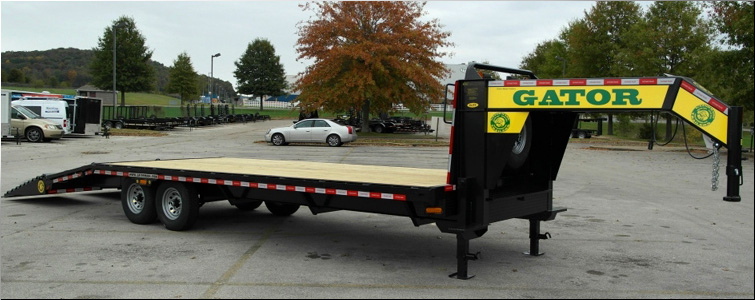Gooseneck flat bed trailer for sale14k  Gallia County, Ohio